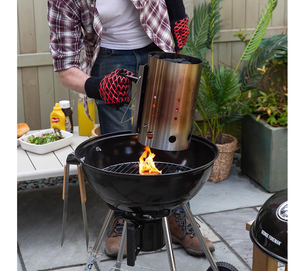 GEORGE FOREMAN Quick-Fire Chimney BBQ Starter - 19 cm image number 5 of 6