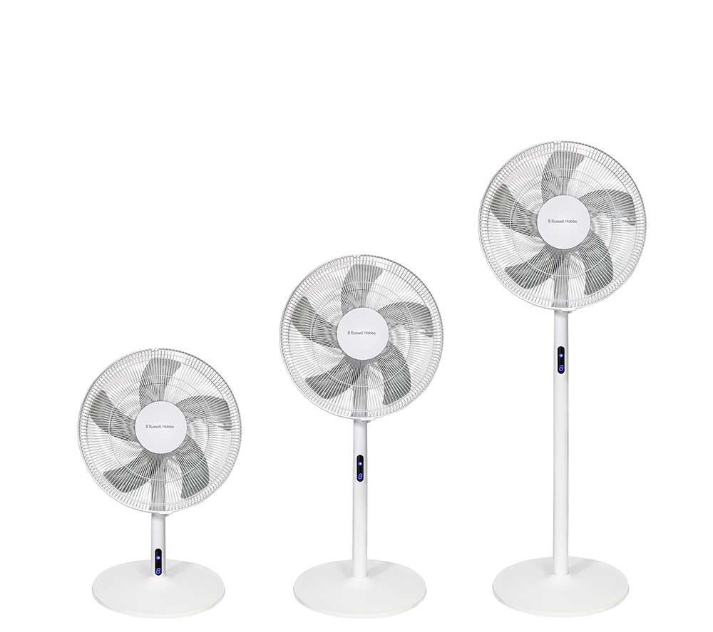 Russell Hobbs Rhmpf3in1 16" Pedestal Fan - White, White