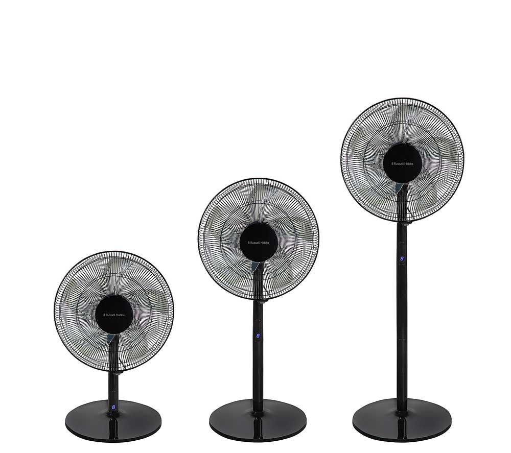 Russell Hobbs RHMPF3IN1B 16" Pedestal Fan - Black