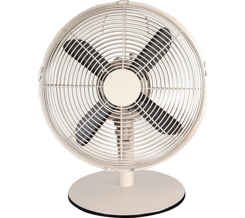 RUSSELL HOBBS RHMDF1201GR 12" Desk Fan - Brushed Greige