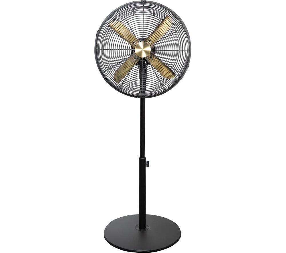 RUSSELL HOBBS RHMPF1601BG 16" Pedestal Fan - Gold & Black