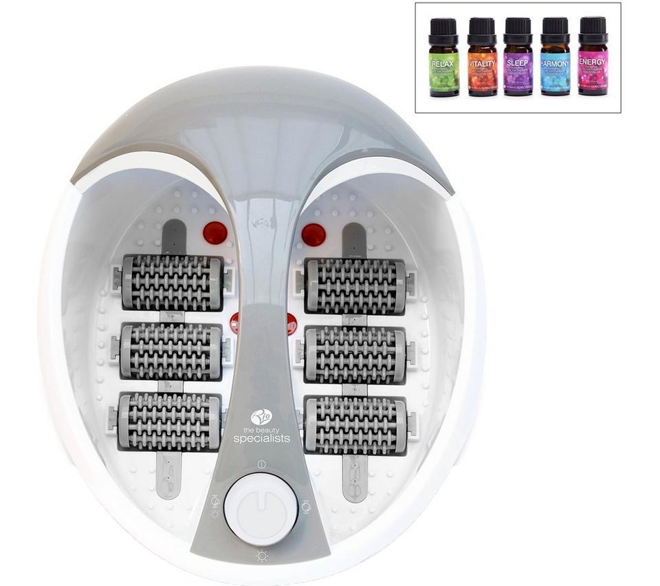 RIO Deluxe Foot Spa Bath & Massager with Essential Oils