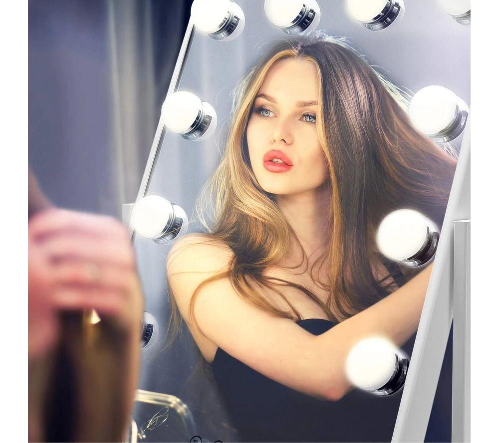 RIO Hollywood Glamour MMHD LED Mirror - White image number 4 of 4