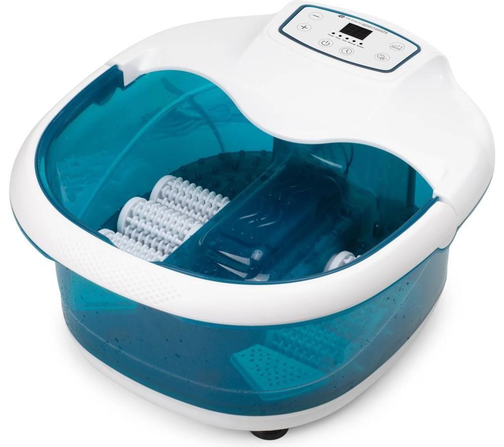 RIO Motorised Roller Foot Spa and Massager - Blue image number 2 of 6