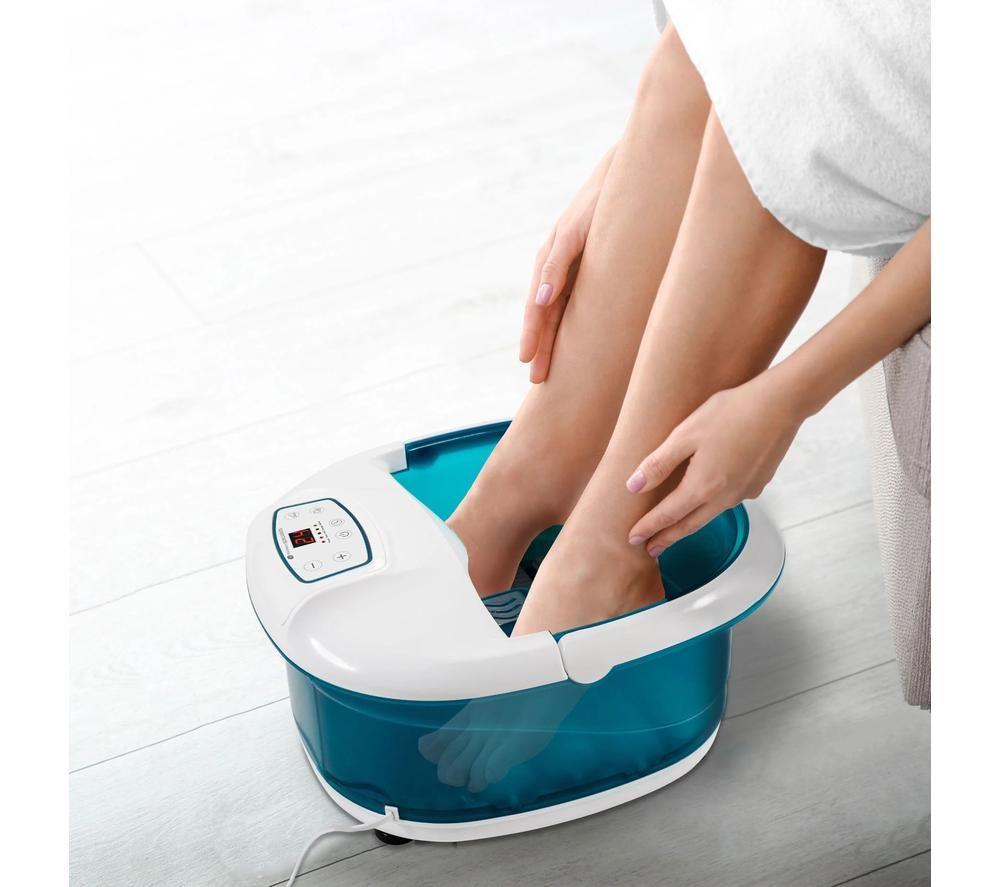 RIO Motorised Roller Foot Spa and Massager - Blue image number 5 of 6