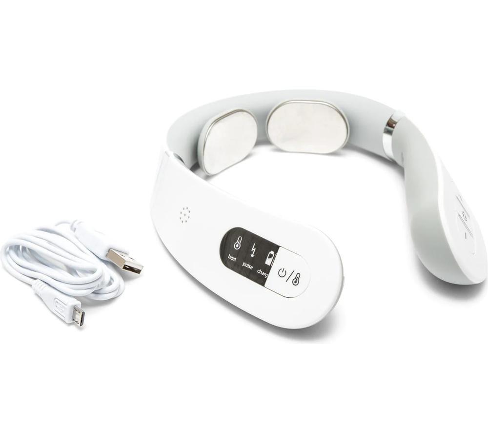 BODI-TEK BT-NEMA Neck & Shoulder Massager - White image number 2 of 5