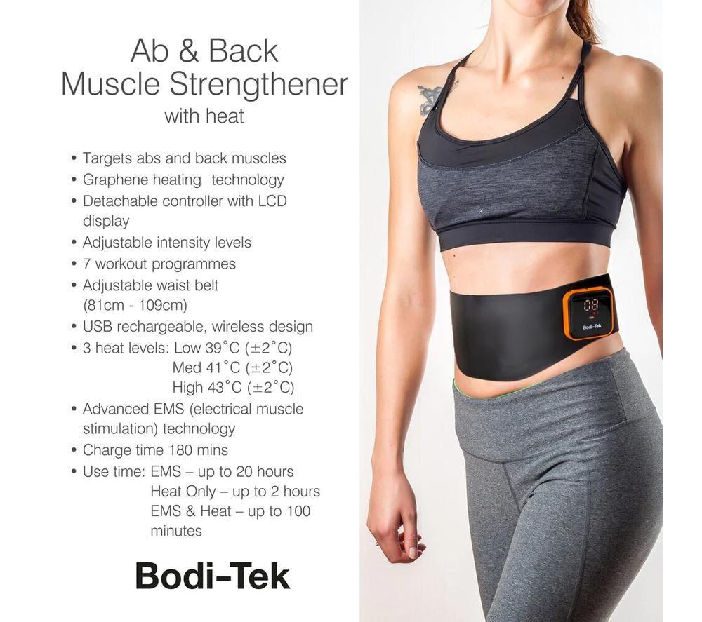 BODI-TEK BT-ABSH Massage Belt - Black image number 5 of 11