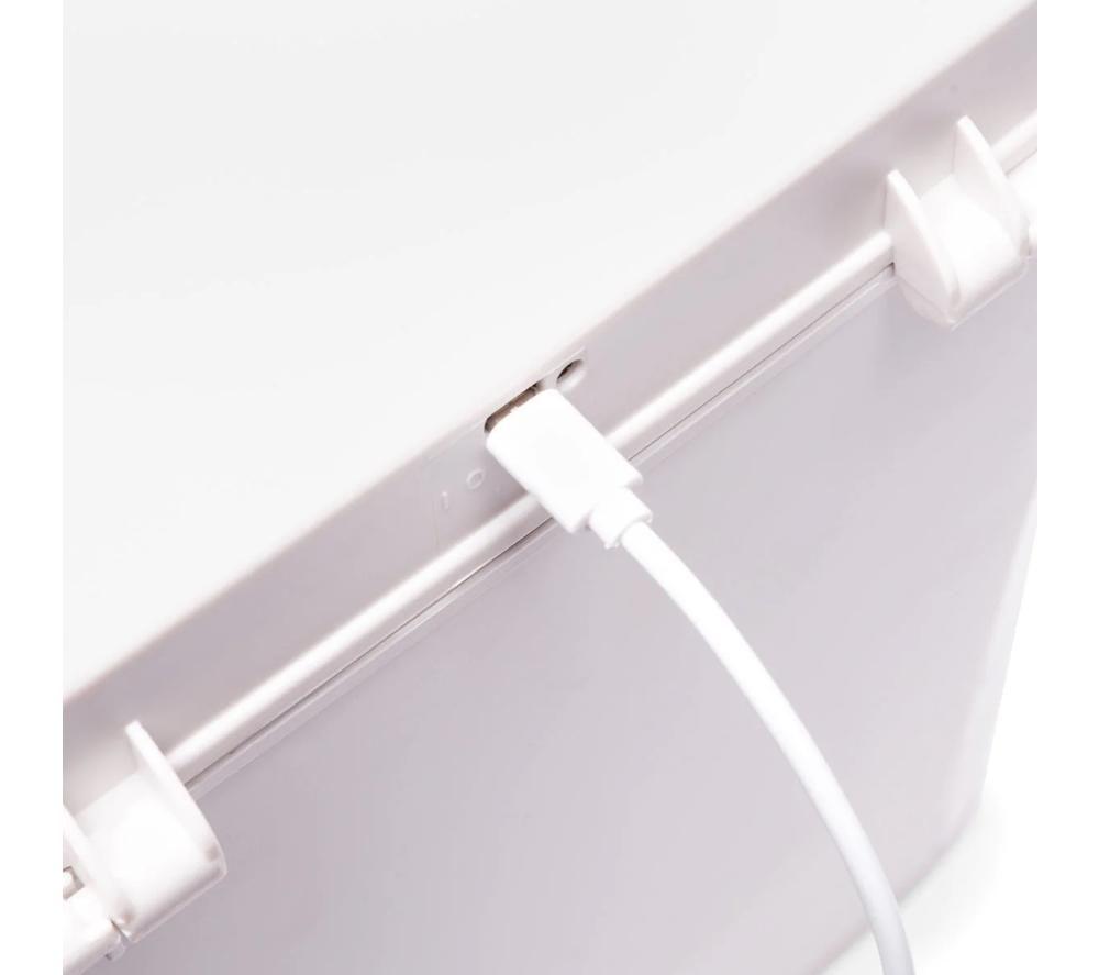 RIO Ultimate Beauty Box Organiser with Dimmable Mirror - Clear image number 4 of 13