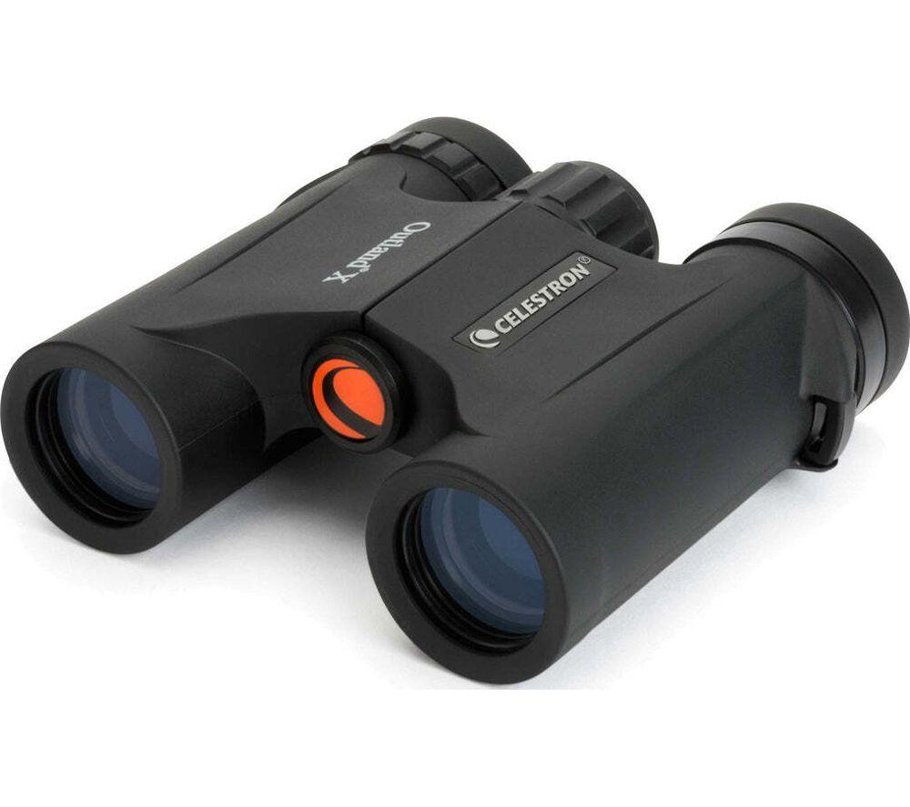 Image of Celestron Outland X 8 x 25 mm Roof Prism Binoculars - Black, Black