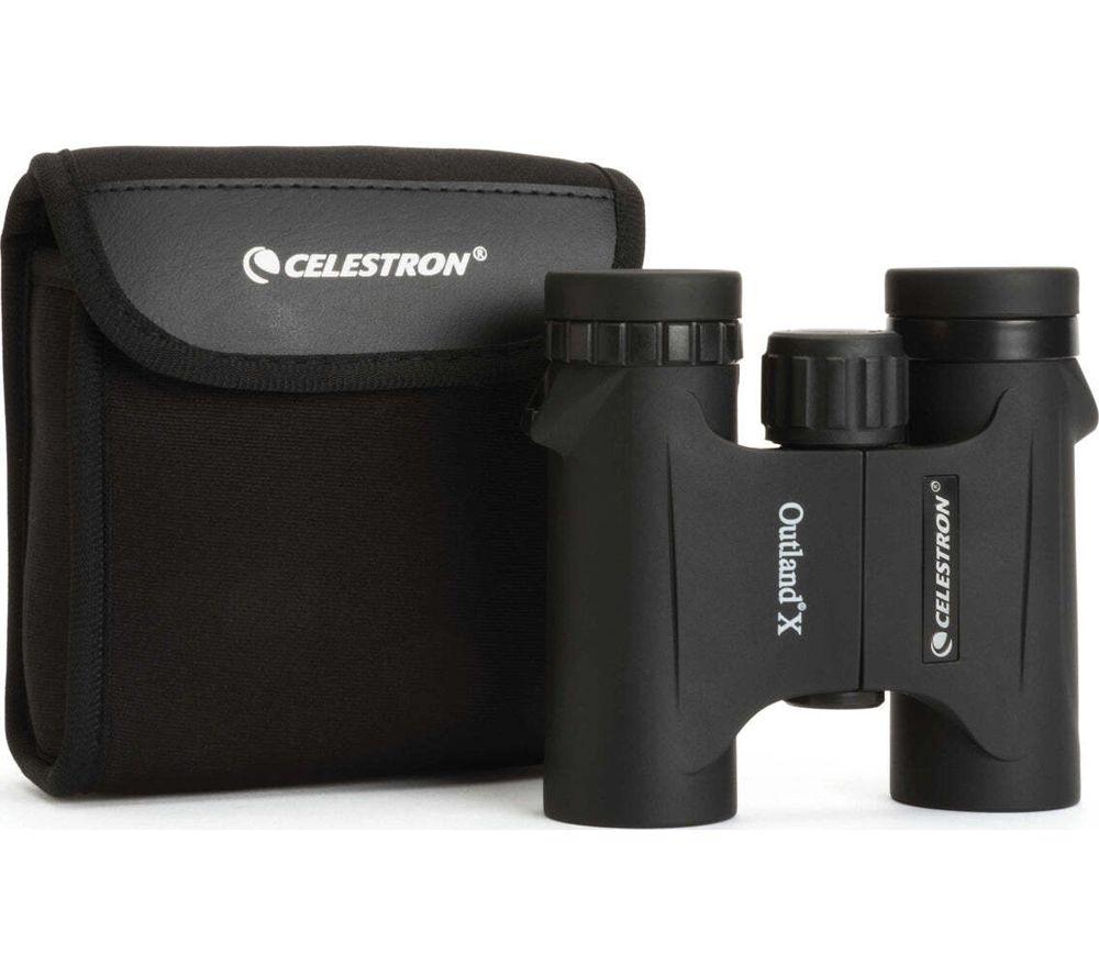 CELESTRON Outland X 8 x 25 mm Roof Prism Binoculars - Black image number 6 of 7
