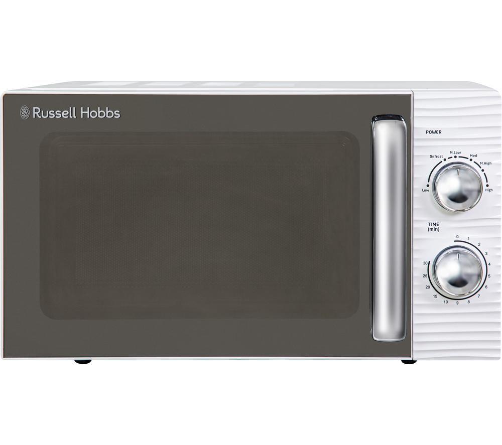 RUSSELL HOBBS Inspire Collection RHM1731 Solo Microwave - White, White
