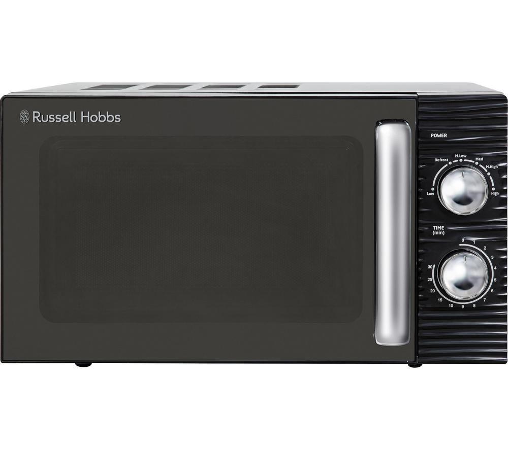 Russell Hobbs RHM1731B Inspire Manual Microwave, Black, 17 litre - Image 5