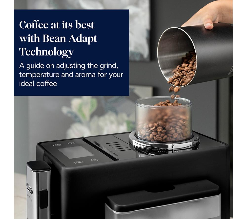 DELONGHI Rivelia EXAM440.55.B Bean to Cup Coffee Machine - Black image number 5 of 7