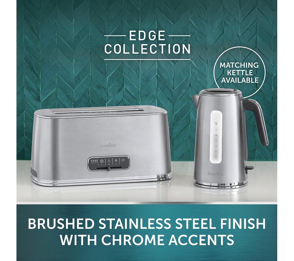Buy BREVILLE Edge Long Slot VTR023 Slice Toaster – Brushed