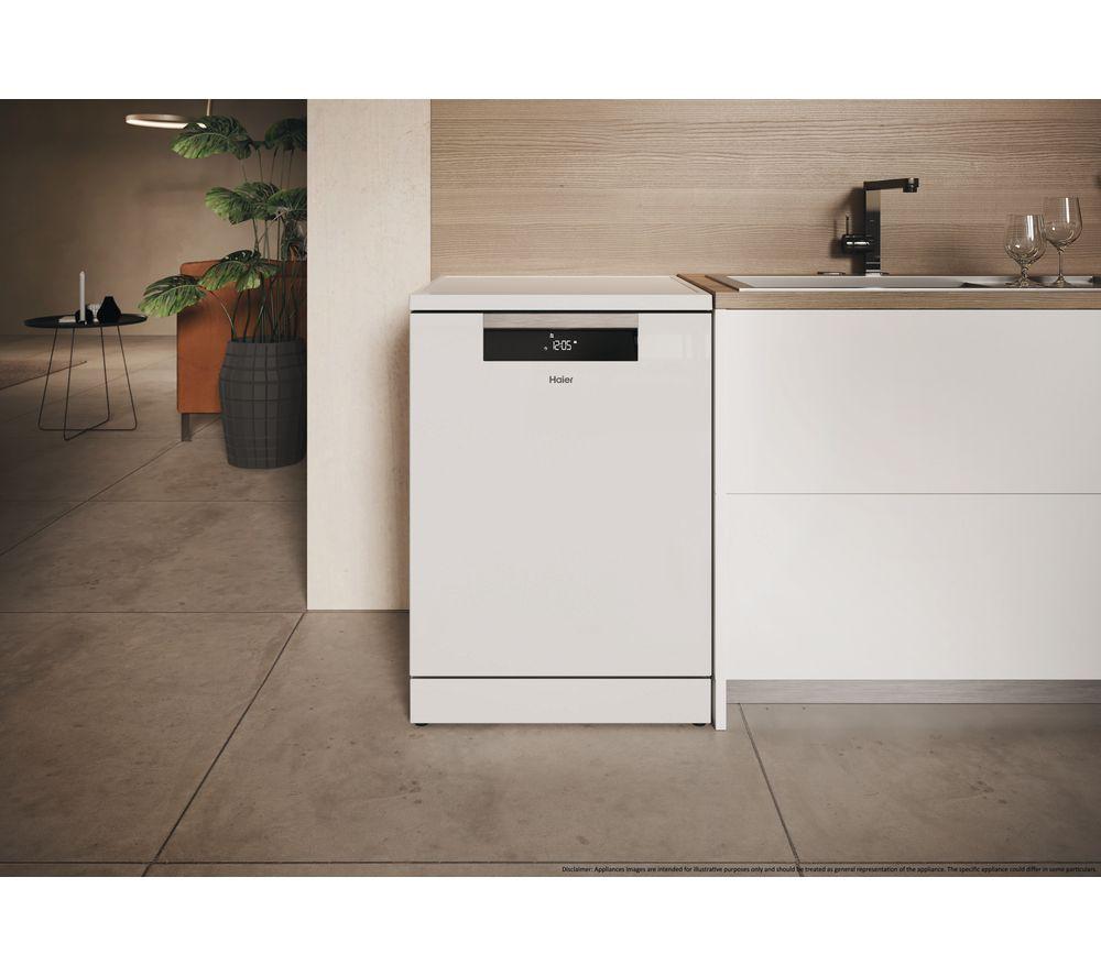 HAIER I Pro Shine 3 XF5C4M1W Full-size WiFi-enabled Dishwasher - White image number 11 of 16