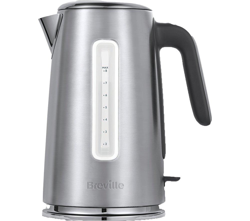 BREVILLE Edge Low Steam VKT236 Traditional Kettle  ? Brushed Stainless Steel, Stainless Steel
