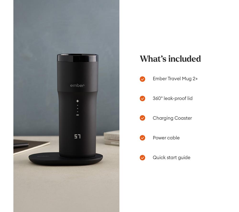 EMBER Smart Travel Mug 2+ - 355 ml, Black image number 8 of 10