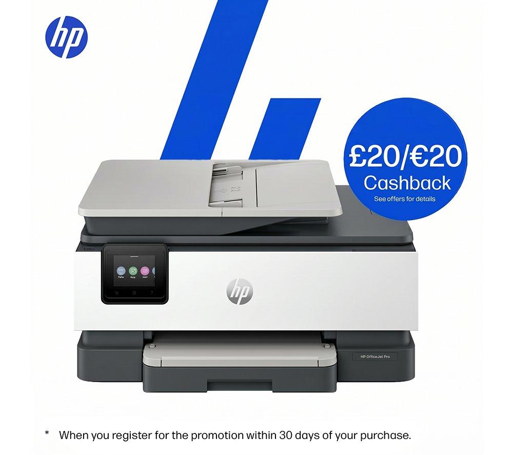 HP OfficeJet Pro 8124e All-in-One Wireless Inkjet Printer & Instant Ink with HP+ image number 2 of 22