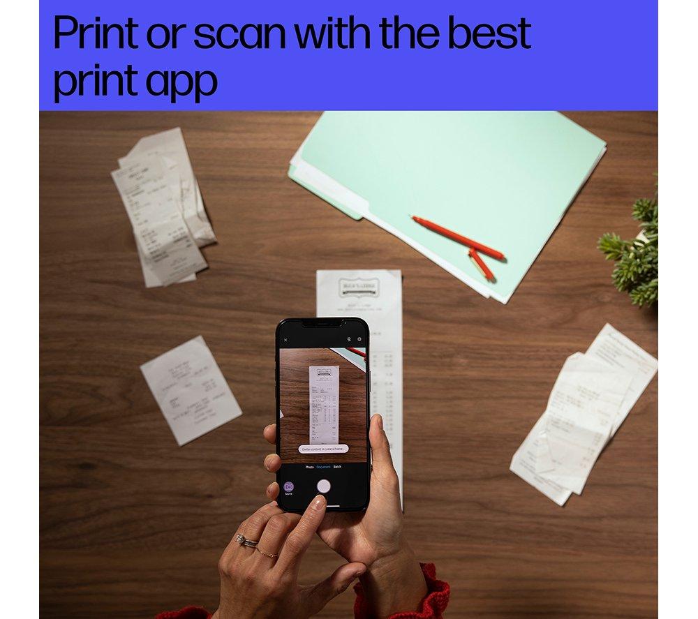 HP OfficeJet Pro 8124e All-in-One Wireless Inkjet Printer & Instant Ink with HP+ image number 7 of 16