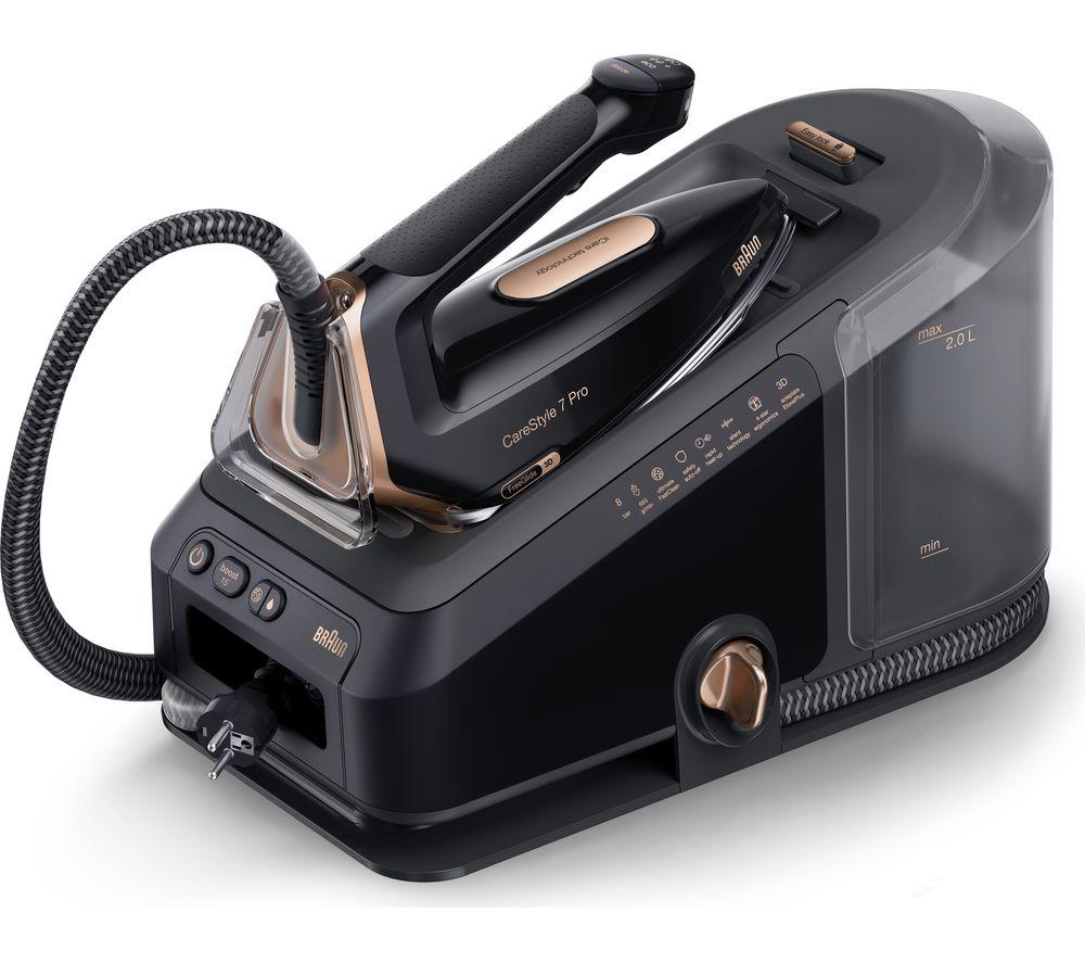 BRAUN CareStyle 7 Pro IS7286BK Steam Generator Iron - Black