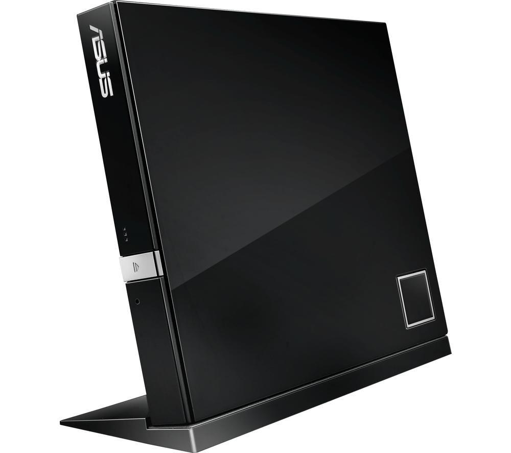 ASUS SBW-06D2X-U External USB Blu-ray Writer - Black