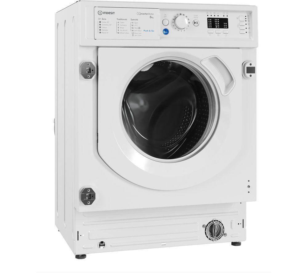 INDESIT BI WMIL 81485 UK Integrated 8 kg 1400 Spin Washing Machine image number 2 of 13