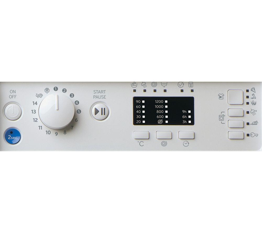 INDESIT BI WMIL 81485 UK Integrated 8 kg 1400 Spin Washing Machine image number 7 of 13