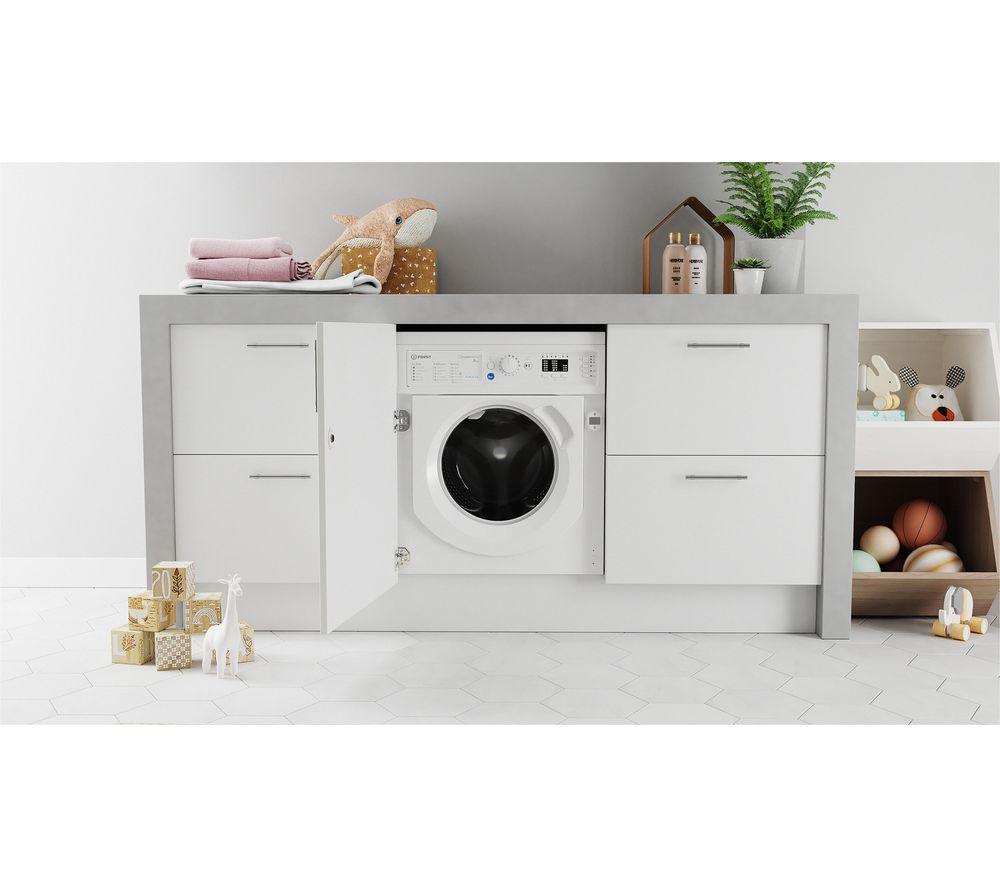 INDESIT BI WMIL 81485 UK Integrated 8 kg 1400 Spin Washing Machine image number 11 of 13