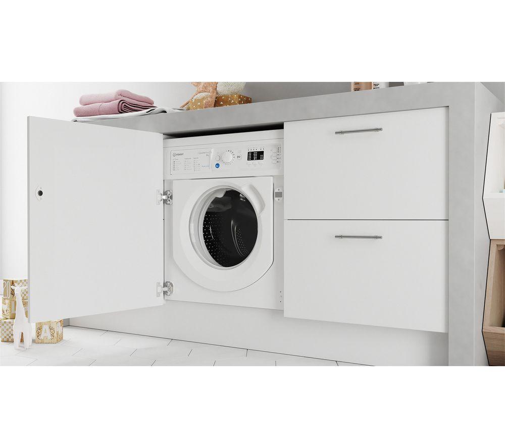 INDESIT BI WMIL 81485 UK Integrated 8 kg 1400 Spin Washing Machine image number 12 of 13