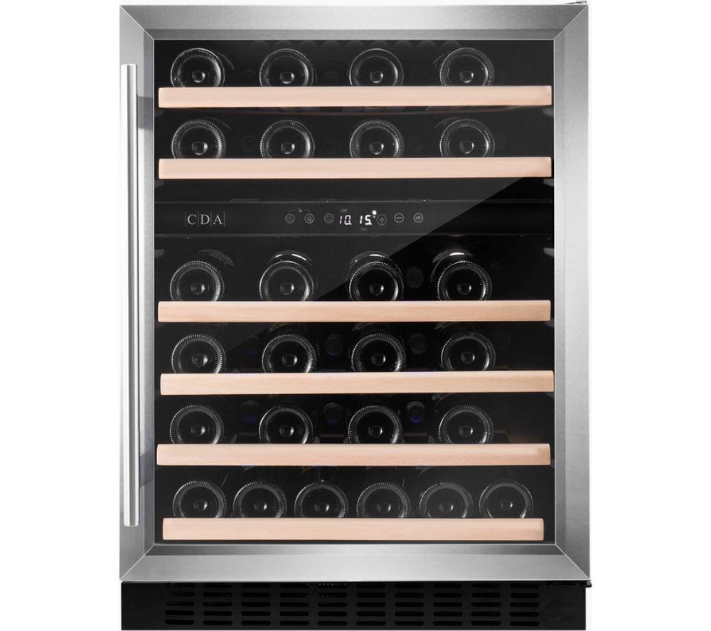 CDA CFWC604SS Wine Cooler – Stainless Steel – G Rated