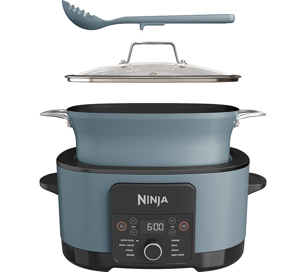 NINJA Foodi 8-in-1 PossibleCooker MC1001UK Multicooker - Sea Salt Grey, Black