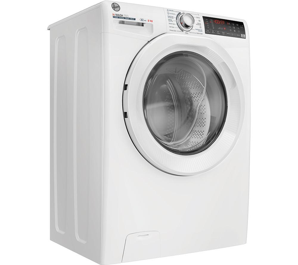 HOOVER H-Wash 350 H3WPS686TAM6-80 WiFi-enabled 8 kg 1600rpm Washing Machine - White image number 4 of 13