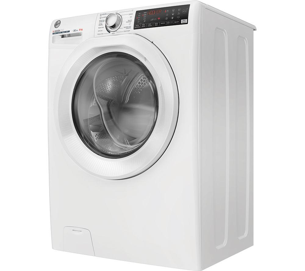 HOOVER H-Wash 350 H3WPS686TAM6-80 WiFi-enabled 8 kg 1600rpm Washing Machine - White image number 5 of 13
