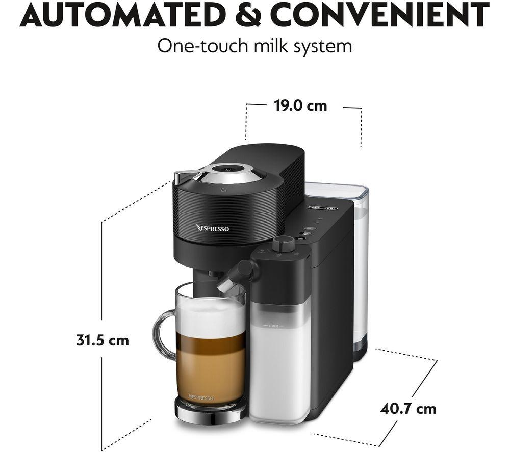 NESPRESSO by De&rsquo;Longhi Vertuo Lattissima Pod ENV300.B Smart Coffee Machine - Black image number 4 of 9