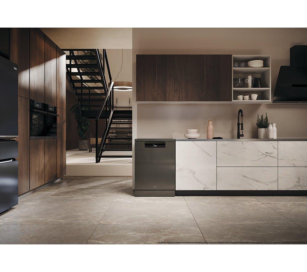 HAIER I Pro Shine 7 XF4A4M4PA Full-size WiFi-enabled Dishwasher - Graphite image number 9 of 19