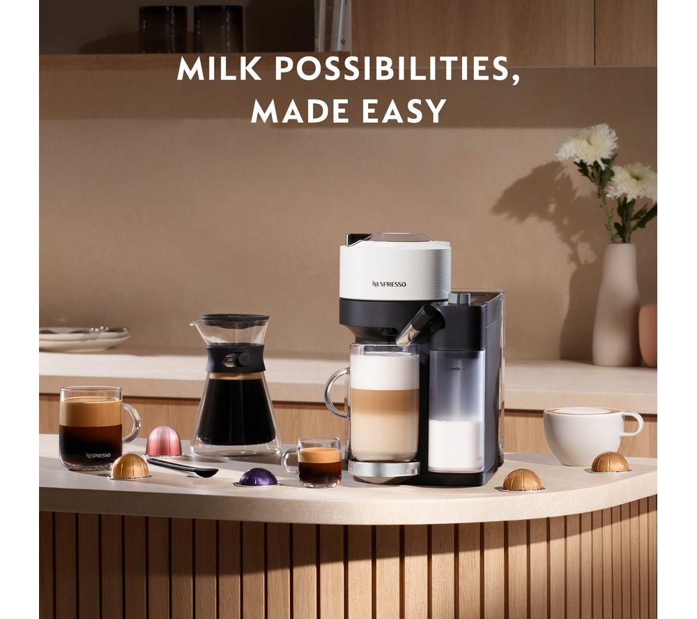 NESPRESSO by De&rsquo;Longhi Vertuo Lattissima Pod ENV300.W Smart Coffee Machine - White image number 5 of 10
