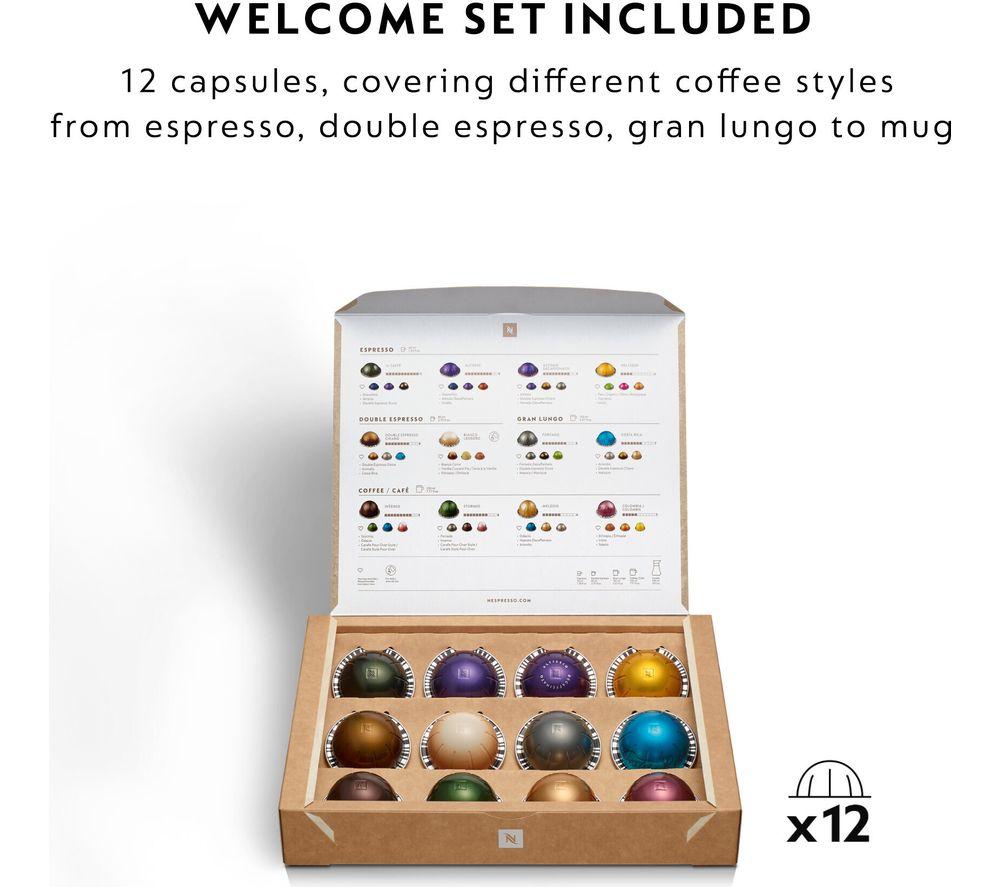 NESPRESSO by De&rsquo;Longhi Vertuo Lattissima Pod ENV300.W Smart Coffee Machine - White image number 8 of 10