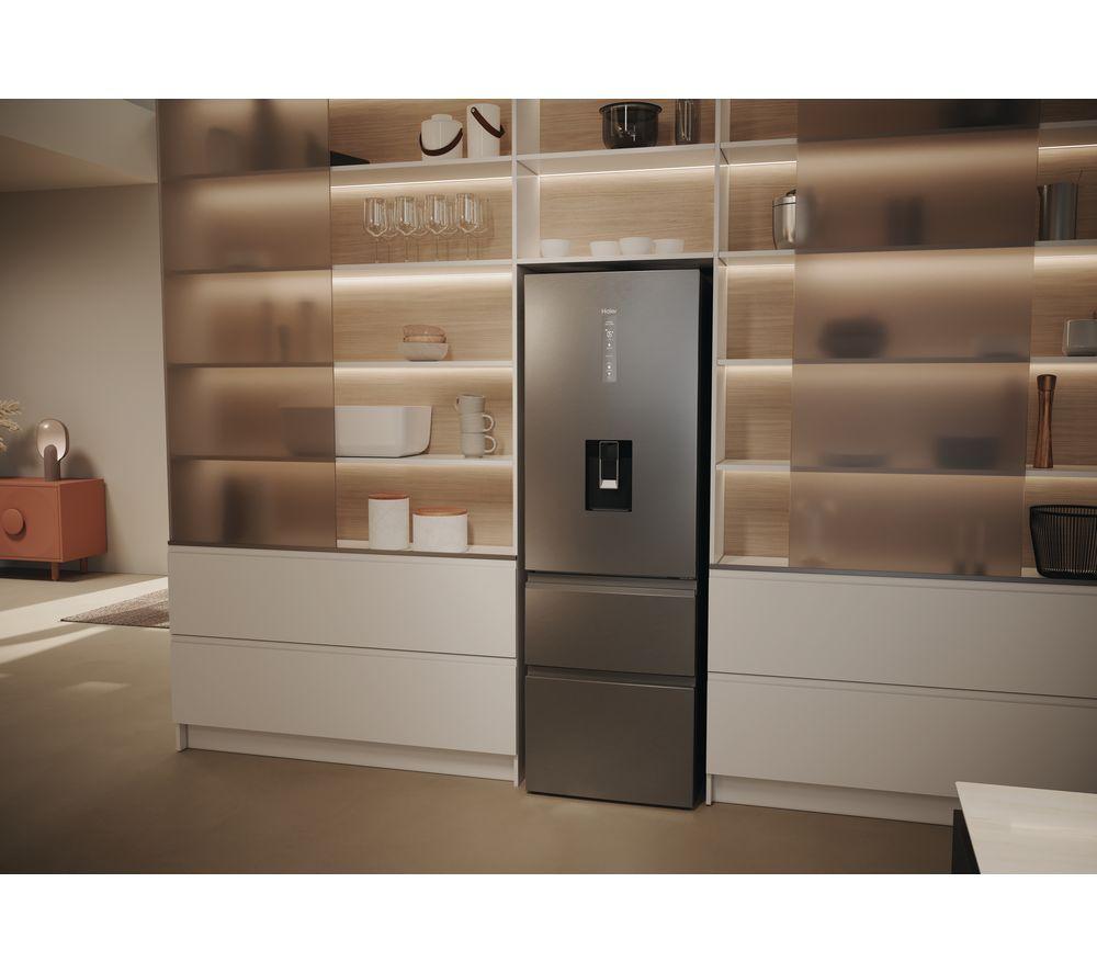 HAIER HTW5618DWMG Smart Fridge Freezer - Silver image number 14 of 25