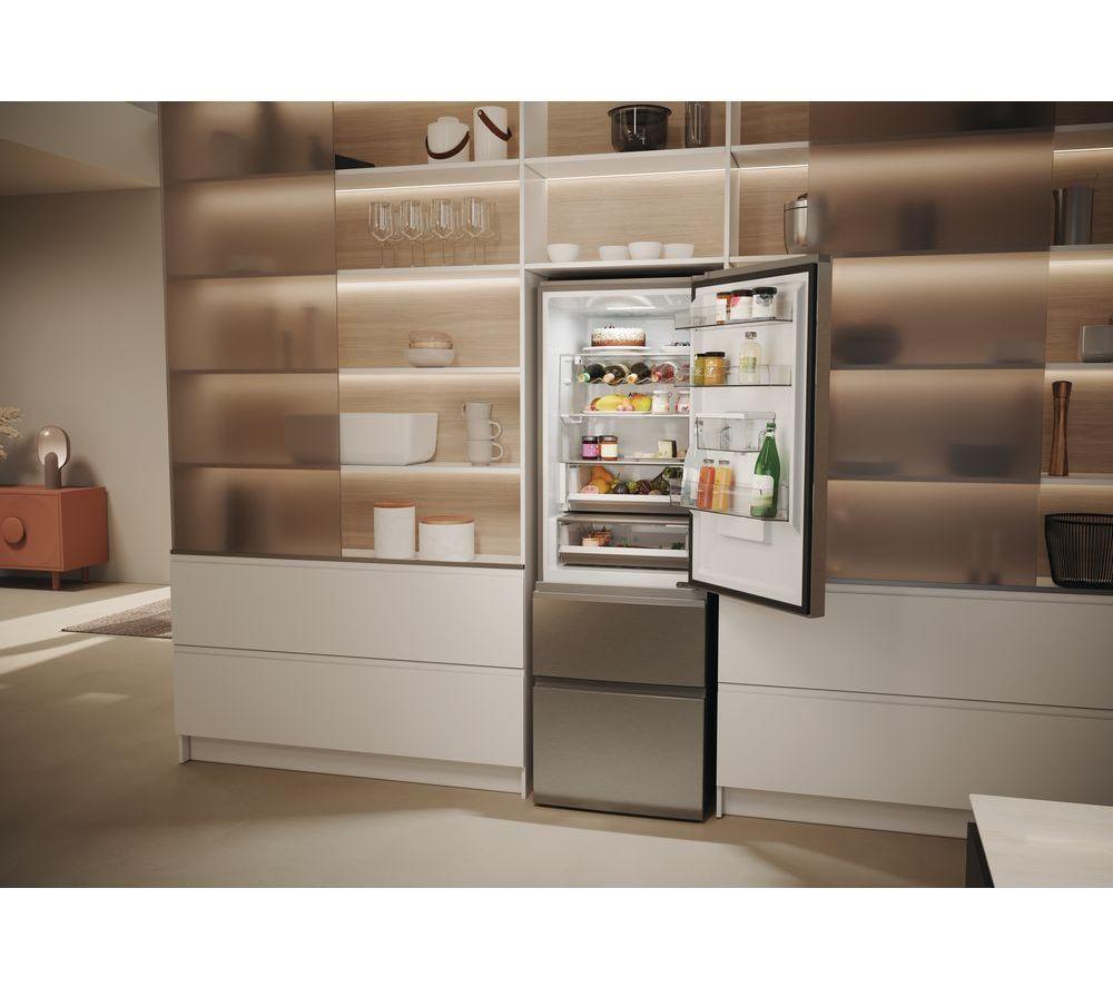 HAIER HTW5618DWMG Smart Fridge Freezer - Silver image number 16 of 25