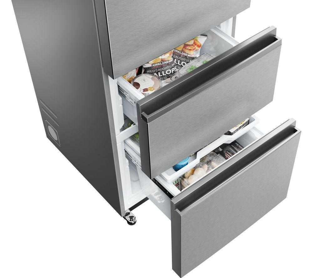 HAIER HTW5618DWMG Smart Fridge Freezer - Silver image number 17 of 25