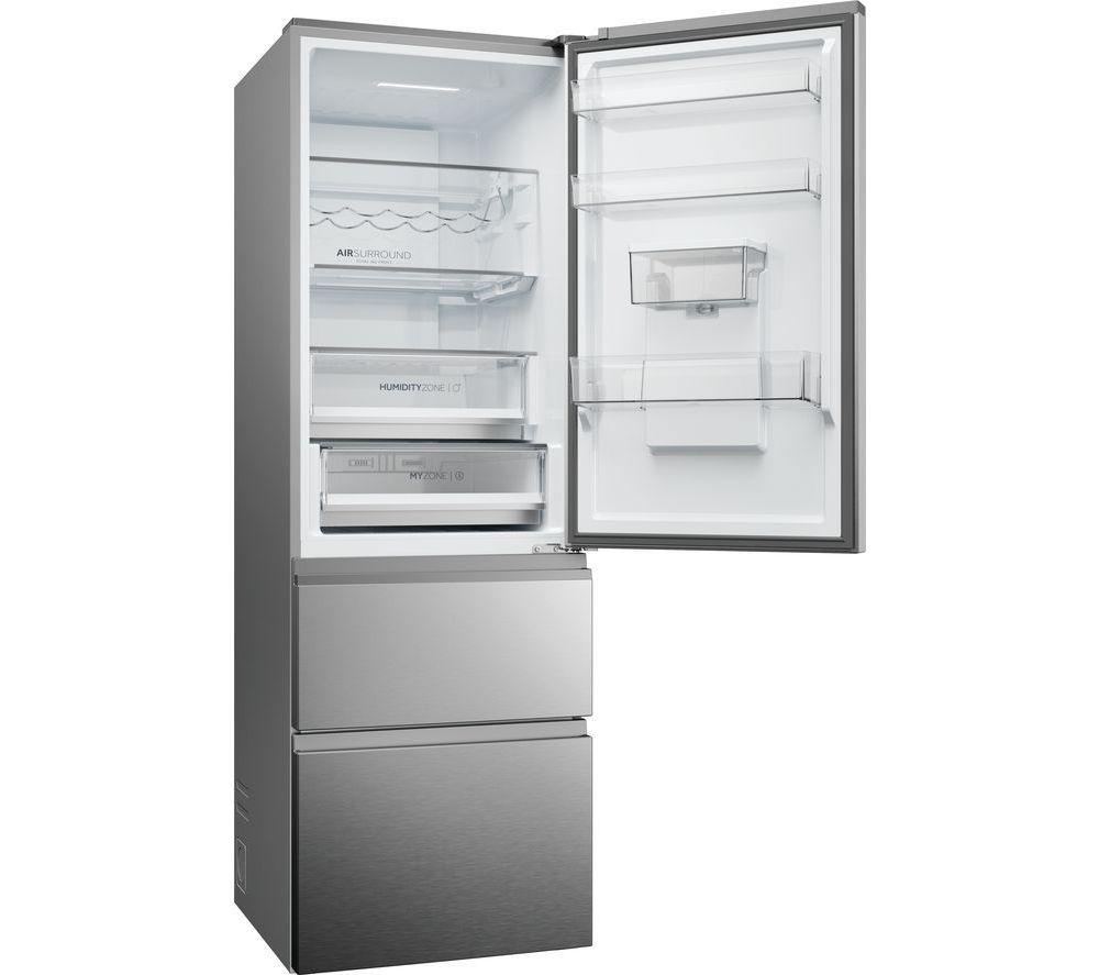 HAIER HTW5618DWMG Smart Fridge Freezer - Silver image number 18 of 25