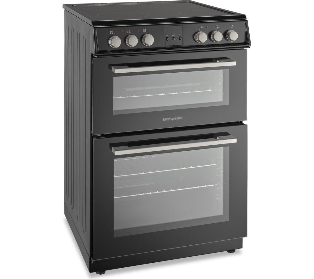 MONTPELLIER MDOC60FK 60 cm Electric Ceramic Cooker - Black image number 2 of 5
