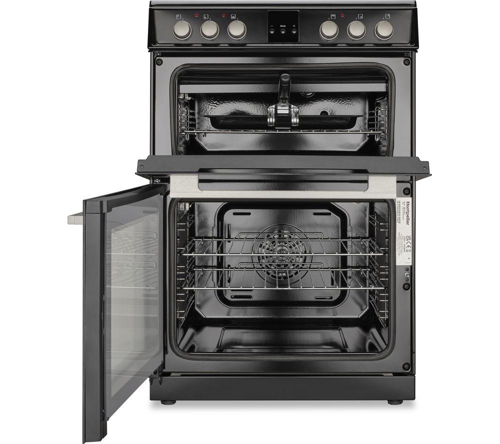 MONTPELLIER MDOC60FK 60 cm Electric Ceramic Cooker - Black image number 3 of 5