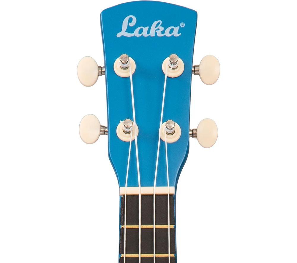 LAKA Rainbow Series Soprano Ukulele - Blue image number 3 of 7