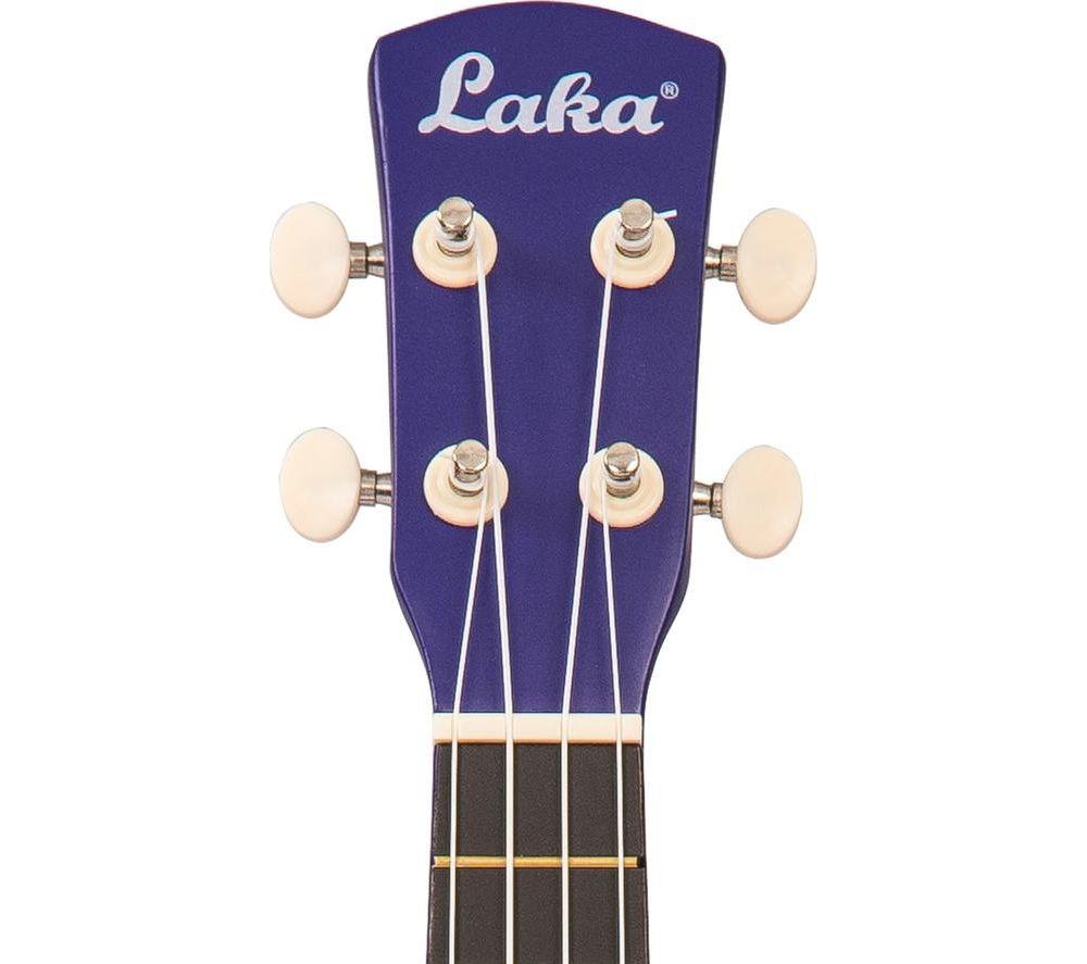 LAKA Rainbow Series Soprano Ukulele - Indigo image number 3 of 7