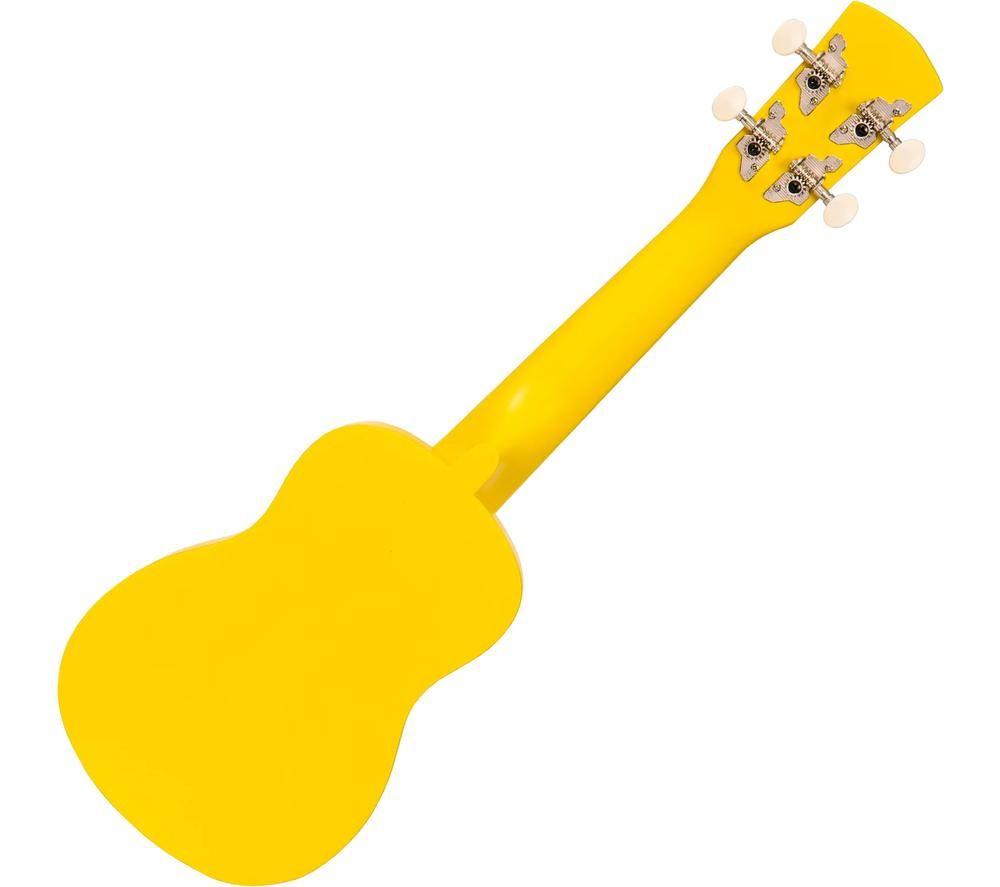 LAKA Rainbow Series Soprano Ukulele - Yellow image number 5 of 7
