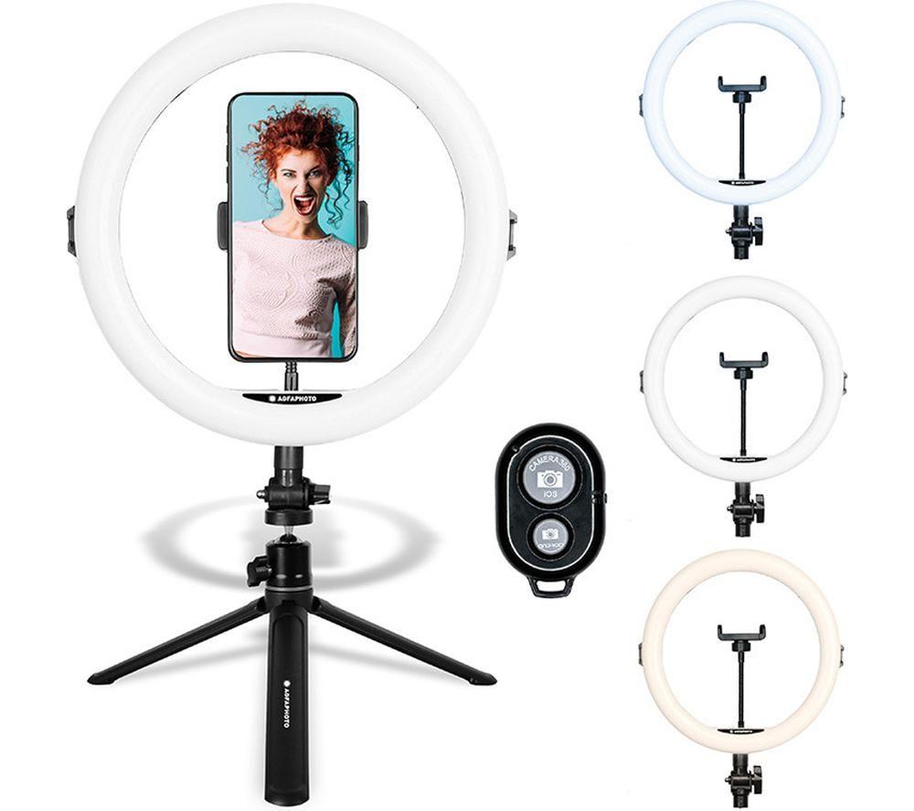 AGFAPHOTO Realiview ARL 11" Ring Light - Black image number 7 of 7