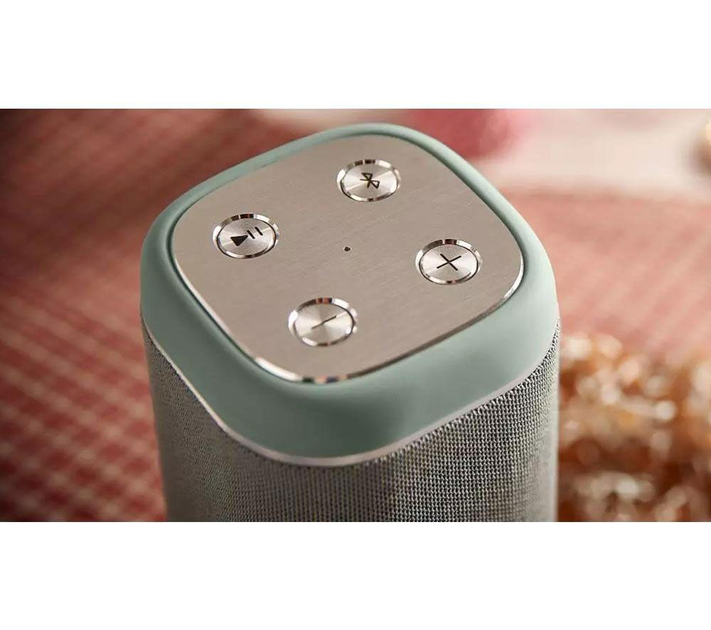 ROBERTS Reunion Portable Bluetooth Speaker - Duck Egg image number 4 of 5