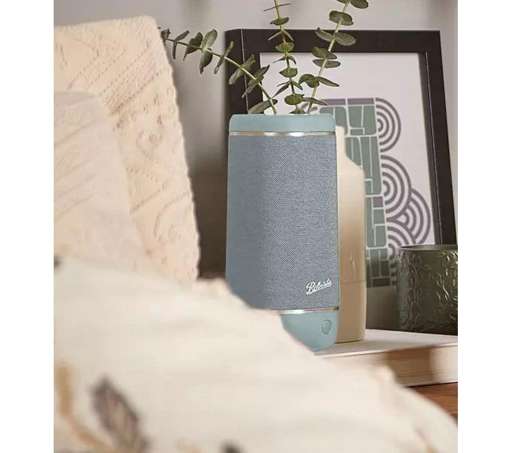 ROBERTS Reunion Portable Bluetooth Speaker - Duck Egg image number 5 of 5