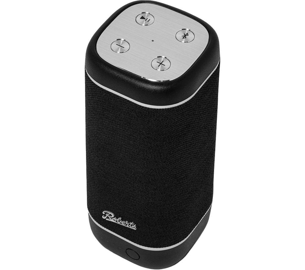 ROBERTS Reunion Portable Bluetooth Speaker - Black image number 3 of 5